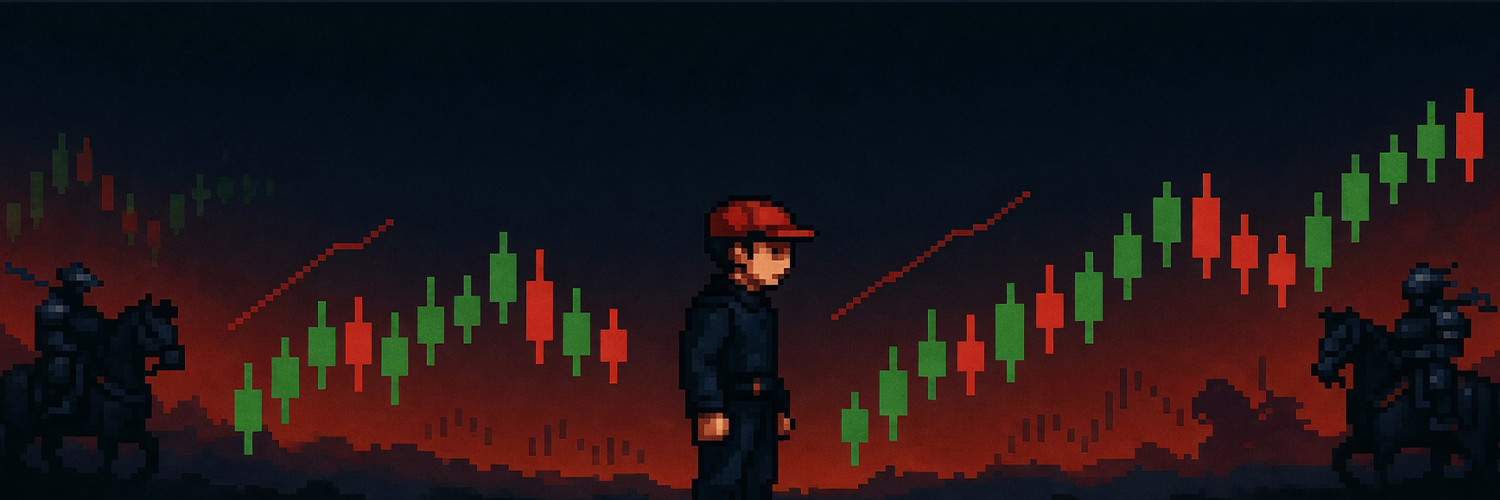 Pixel chart banner